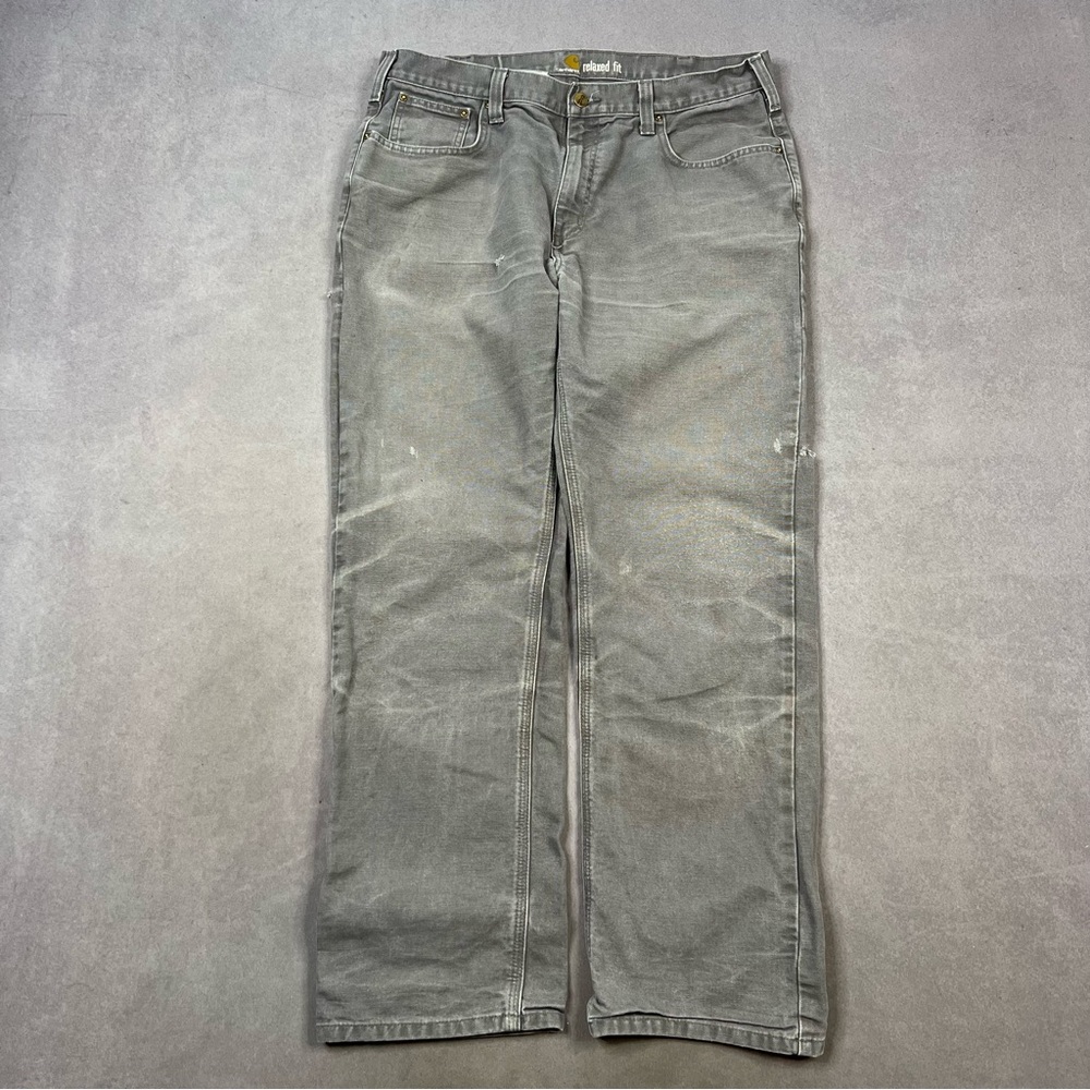 Carhartt Gray Jeans Classic Durable Style